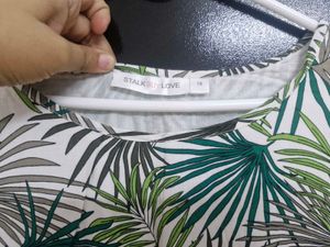 Tropical Print Dress