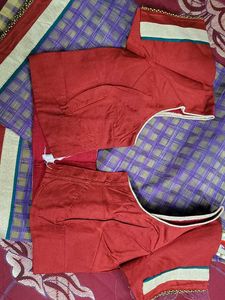 Kota Saree With Patch Work