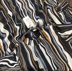 Cabtabil Stylish Striped Dress
