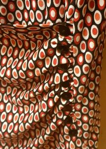 Buy1Get1 Printed Faux Wrap Top