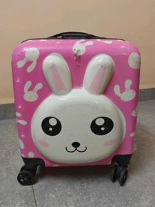 🐰Spacious Pink Bunny Kids Suitcase