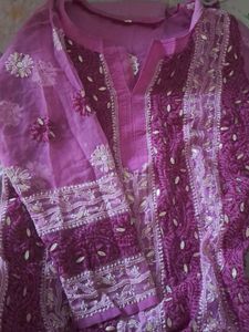 Chikankari Kurta Full sleeves