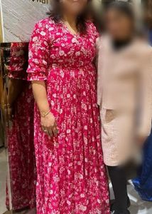 Pink Indo Western Dress