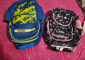 2 Backpacks: American Tourister & Cute Print