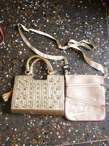 combo offer Chic Handbag and Nike Crossbody
