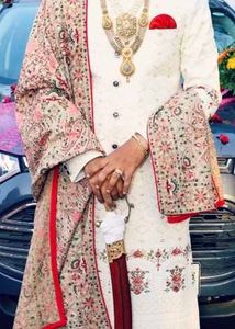 wedding shervani with trouser