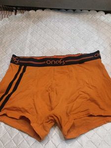 Men's Orange Boxers