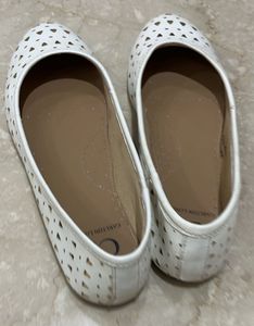 Cute White Ballerinas (size is 37)