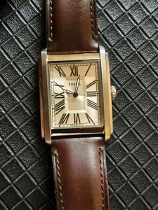 FOSSIL Men Carraway Brown Watch FS6012