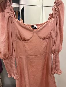Elegant Puff Sleeve Dress