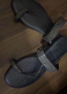 Sparkling Flat Sandals