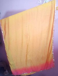 Vibrant Yellow &amp; Pink Patiala Suit Set