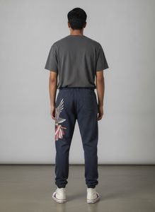 Vintage Ed Hardy Joggers with USA Eagle Print