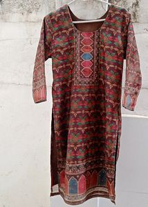 Kalamkari Kurta Duppata Set
