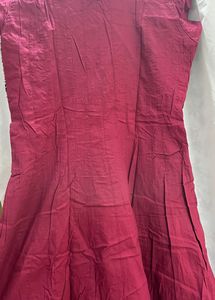 New Like Anarkali Model Maroon Top