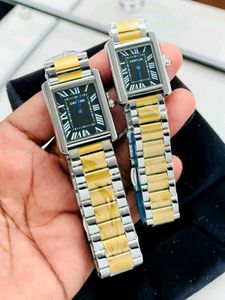 Cartier For couple watch ⌚️ Good quality  slim mod
