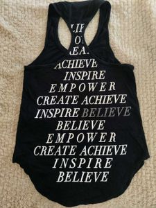 🖤 Classic black racerback tank top
