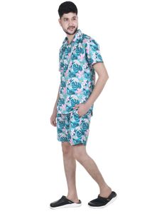 Men Floral Printed Co-ord Set