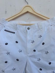 Original Penguin Men's White Shorts