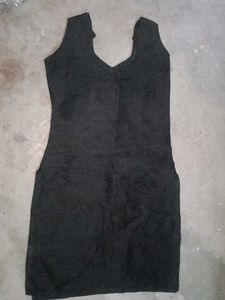 Black Embellished Kurta