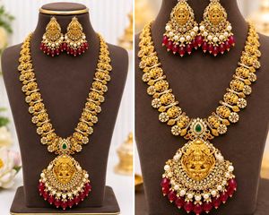Exquisite Indian Necklace & Earring Set
