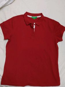Classic Red Polo T-Shirt