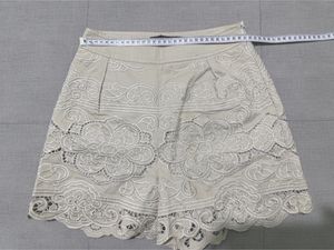 Elegant Embroidered Shorts