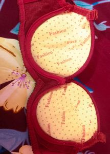 Burgundy Bra