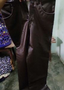 Faux Leather Pants