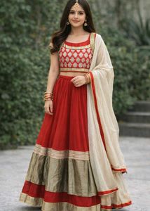 Gorgeous Red Lehenga Choli
