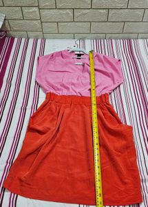 H&amp;M Color Block Wrap Dress | Size S (EUR 36 / US 6