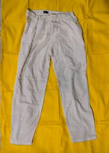 Indya White Palazzo Pants