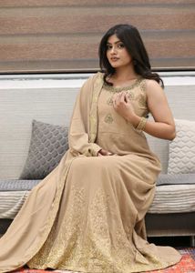 🐹Elegant Embroidered Ethnic Gown🐹