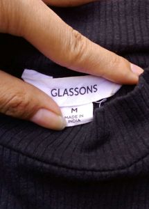 Glassons Ribbed High Neck Top