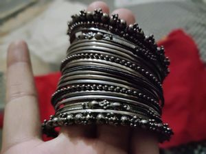 Women Girl Stylish Bangles Oxidised Jewellery