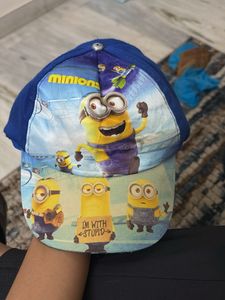 Minions Blue Baseball Cap