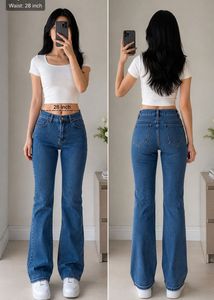 Classic Blue Flare Jeans