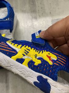 Blue Dinosaur Sandals