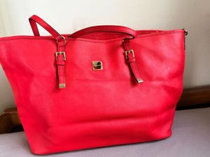 Vibrant Red Tote Bag
