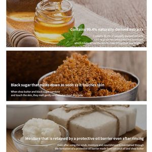 Mizon Special Solution Honey Black Sugar Scrub