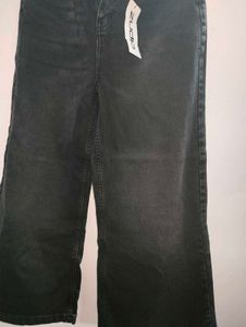 Zudio Black Wide Leg Jeans  sale 🎉🎉🥳