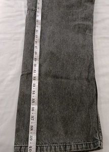 Grey Wash Cargo Jeans