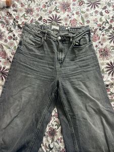 Grey Wash Denim Jeans