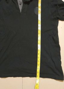 Puma Men's Black Polo T-Shirt