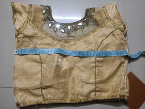 Golden blouse