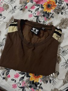 Adidas Brown T-Shirt