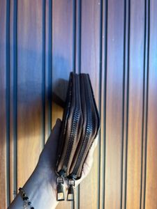 Double zip wallet