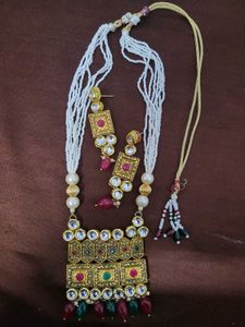 Beautiful kundan Golden Oxidised premium jewellery