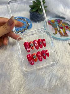 Navratri special presson nails💅✨