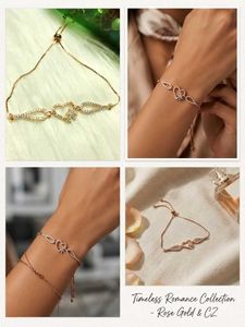 Rose Gold Heart Bracelet